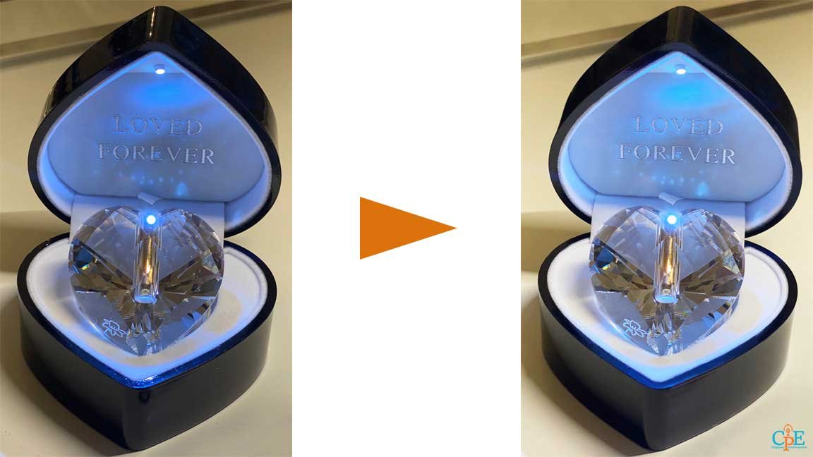 Jewelry Unwanted object noise removal Jewelry-Unwanted-object-noise-removal