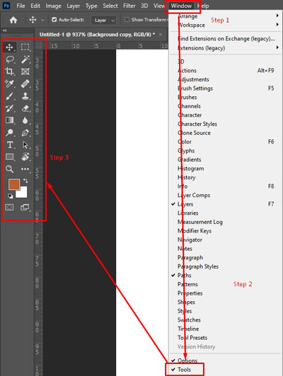 click on the toolbar click-on-the-toolbar