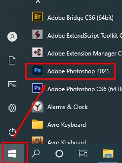 open your adobe photoshop cc software open-your-adobe-photoshop-cc-software