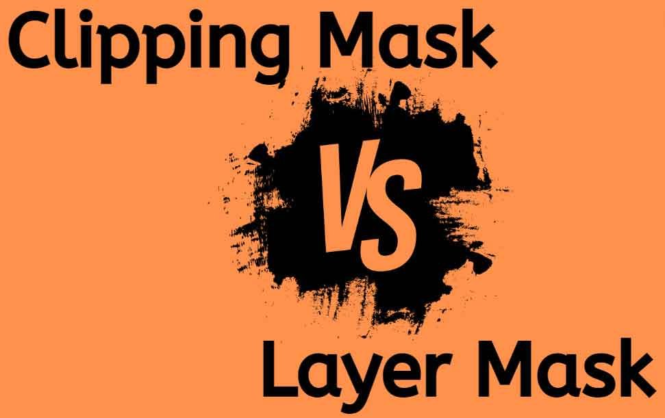 Difference between clipping mask and layer mask